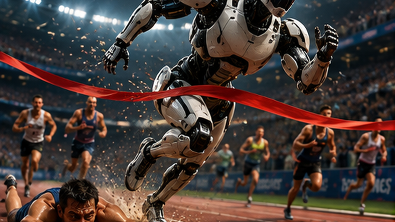 China lässt Roboter gegeneinander Sport machen – und plötzlich sind sie schneller als Bolt