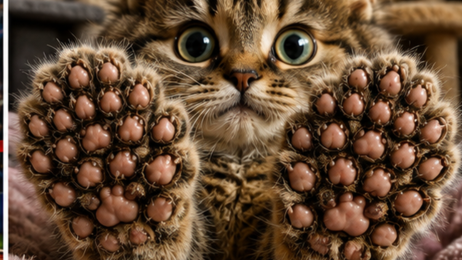 Diese Katze hat 29 Zehen. Der Weltrekord brauchte offenbar noch mehr Pfote