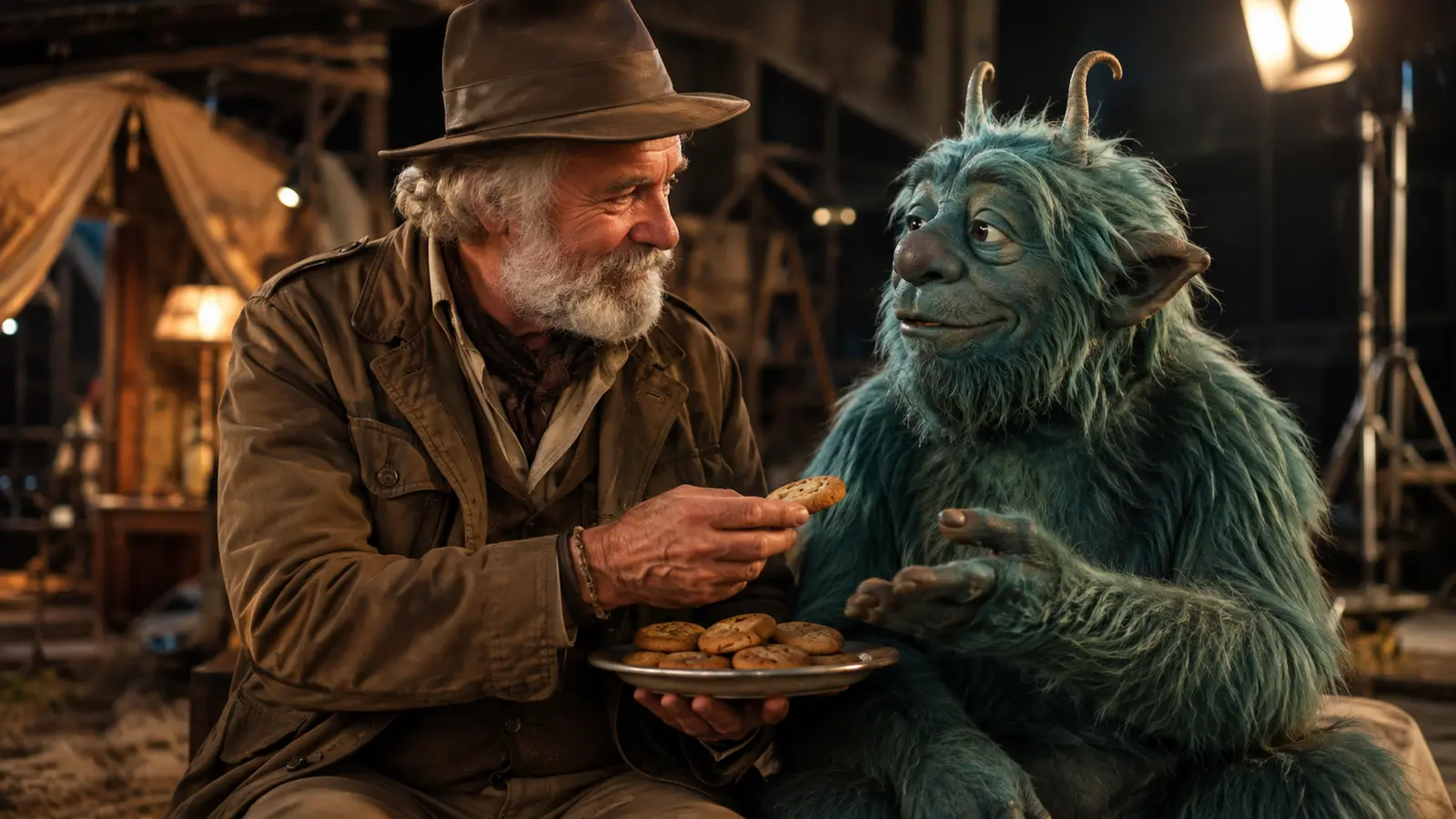 Harrison Ford trifft Cookie Monster – und das Internet benimmt sich plötzlich wieder fünf Minuten