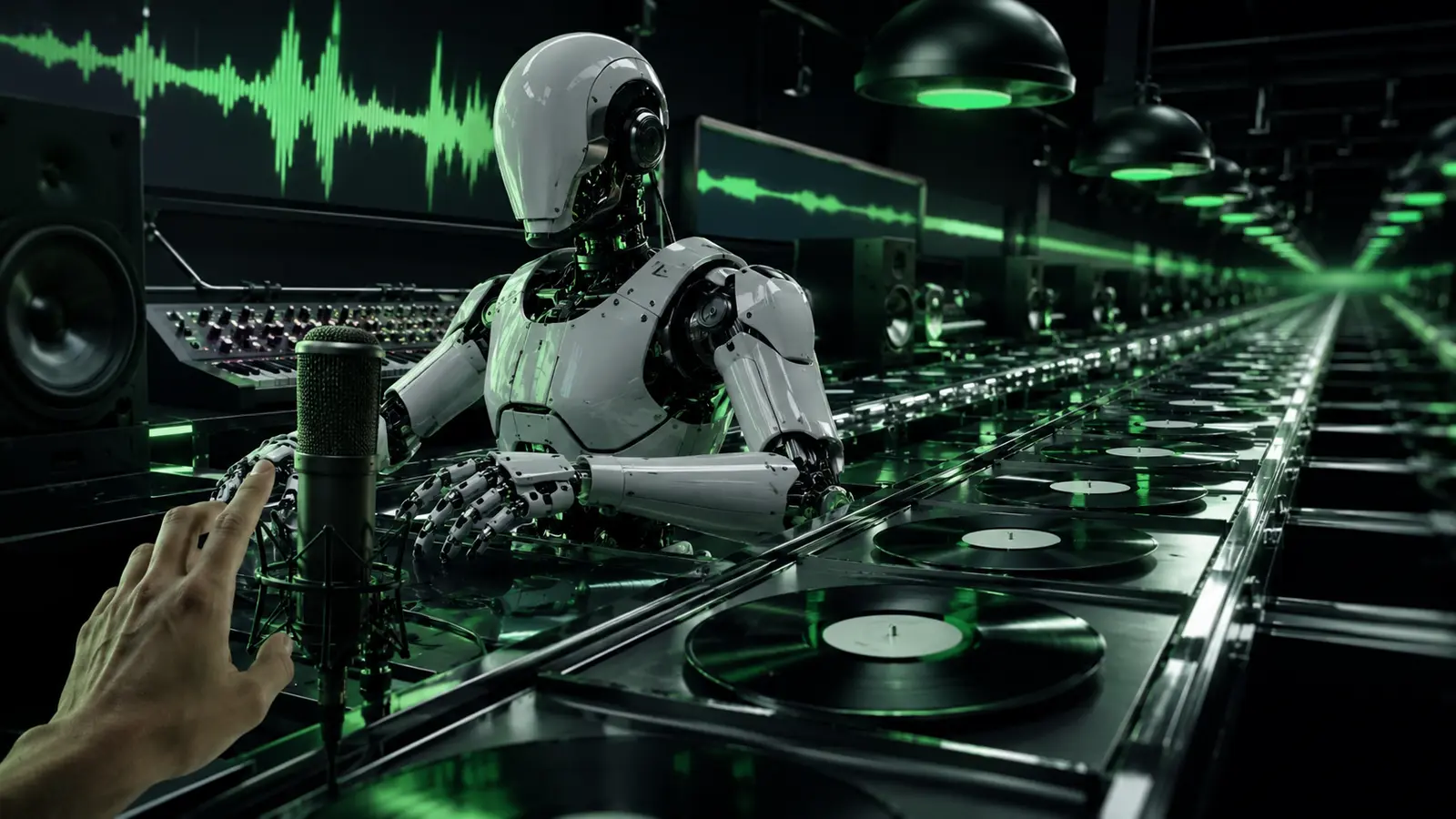 Fast 40 Prozent der neuen Musik soll KI enthalten – der Mensch wird zum Feature